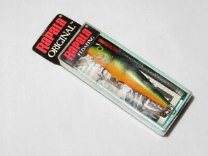 Difficile da trovare ~ Rapala # 7 Minnow galleggiante vecchio colore POSATOIO - NOS - Foto 1 di 4