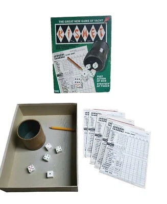 Kismet Game of Yacht 1970 Fast Action Dice Strategy of Poker Lakeside 8337  VTG - Image 1 of 4