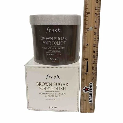 Fresh Brown Sugar Body Polish 14.1 oz 400g New Sealed BxWEAR SEE⭐️ - Image 1 of 4
