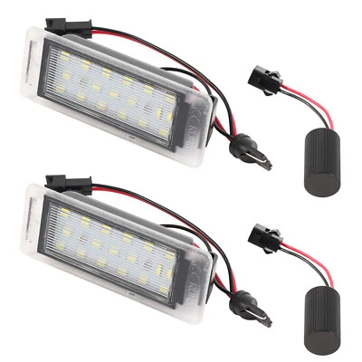 Lámpara de matrícula 18 LED para Chevrolet Corvette 2014-19 Opel Mokka 12-18 Foto 1 de 4