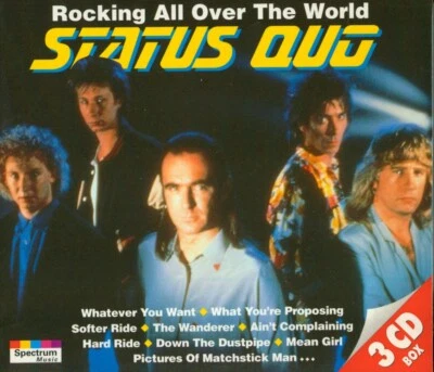 STATUS QUO - Rocking all over the World - 3 CD Box - Neuwertig ! - Bild 1 von 4