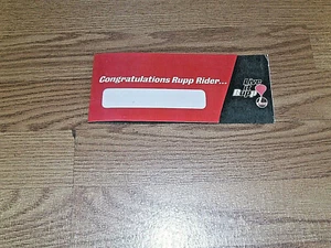 VINTAGE RUPP MINIBIKE RUPP RIDR REGISTRATION CARD FOLDER (REPRODUCTION ) - Picture 1 of 3