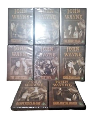DVD bundle 8 Classic Western Films - John Wayne,  - Image 1 of 4
