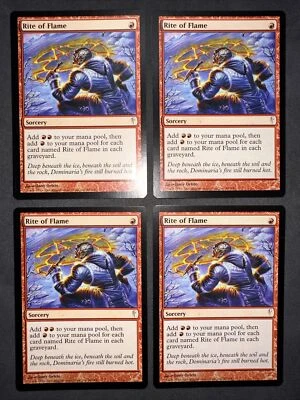 Rite of Flame x4 (Playset) Coldsnap (CSP) MINT MTG Magic - Image 1 of 3