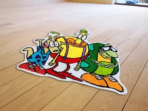 Rocko's Modern Life Nickelodeon Floor Mat Area Accent Carpet Living Room Rugs - Picture 1 of 3