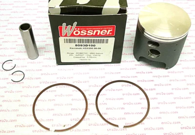 Kit de pistón de carreras Wossner Kawasaki KDX200 1986 - 2006 66,00 mm de diámetro - 65,94 mm (A) Foto 1 de 4