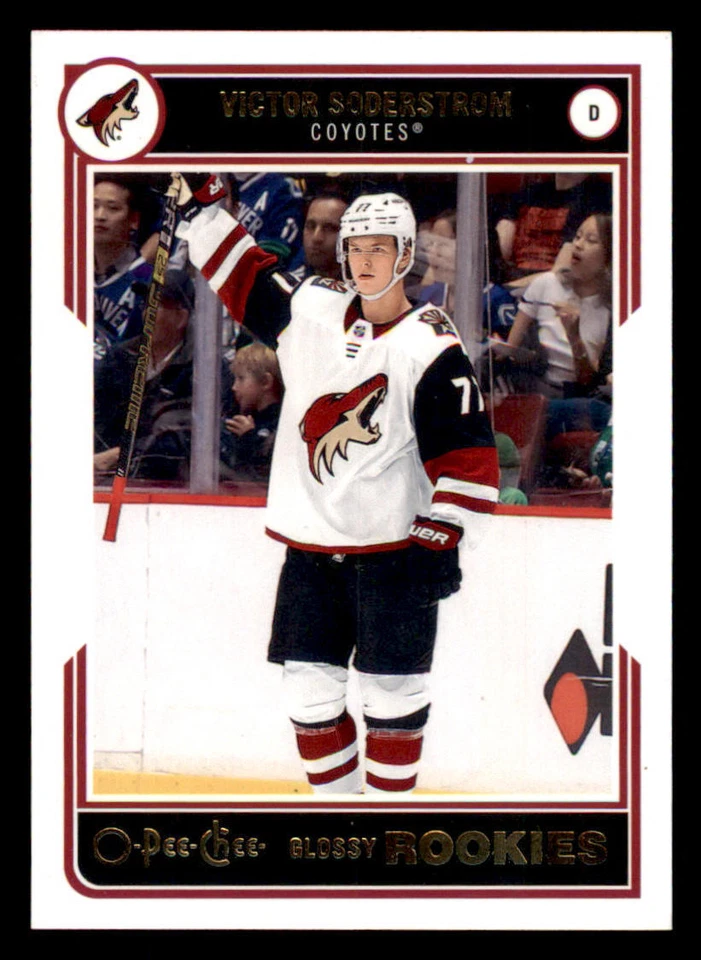 2020-21 Upper Deck OPC Glossy Rookies #R18 Victor Soderstrom - Image 1 of 2