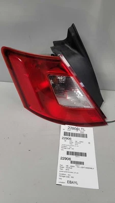 Tail Light Assembly FORD TAURUS Left 10 11 12 driver side - Image 1 of 4