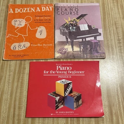 Learning Piano Instructional Books - Image 1 of 4