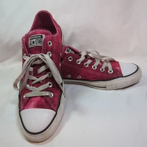 converse all star chuck taylor womens size 10 shoes Red galaxy sneakers - Picture 1 of 13