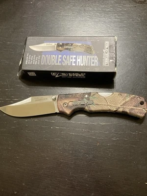 Cuchillo Plegable Cold Steel Doble Seguro Hunter Lockback Camuflaje GFN - CS-23JE Foto 1 de 4