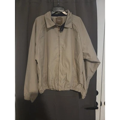 Chaqueta cortavientos Hagger Generations para hombre, abrigo beige grande, ropa exterior informal Foto 1 de 4