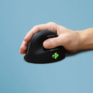8719274490470 R-Go Mouse HE ergonomic right-hand Bluetooth black/silver retail N - Picture 1 of 5