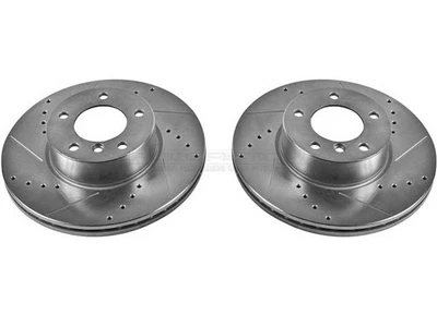 PowerStop para 14-16 BMW 228i Front Evolution rotores perforados y ranurados - Par Foto 1 de 4