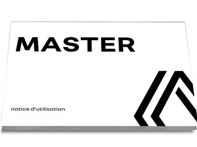 Renault Master 2023-2026 Istruzioni per l'uso + libretto di manutenzione Fran - Immagine 1 di 4