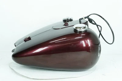 Harley Touring Road King 1999 fabricante de equipos originales carburador gasolina depósito de combustible abollado Foto 1 de 4