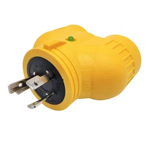 60905 NEMA L6-20 Splitter Adapter, Generator 20 AMP 3-Prong 250V Twist Lock M... - Picture 1 of 5