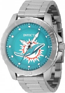 Invicta Nfl Miami Dolphins Quartz Light Blue Dial Men's Watch 48087 - Picture 1 of 1