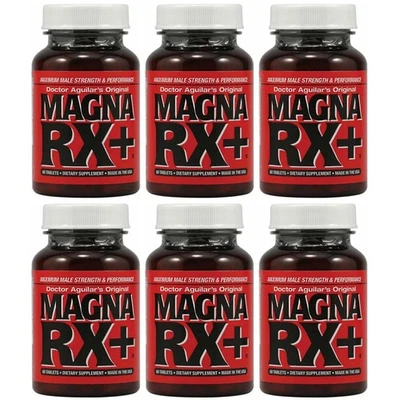 Magna RX+ Plus para Hombres, 360 Comprimidos - 6 Meses, Doctor Aguilar’s Original MagnaRX Foto 1 de 4