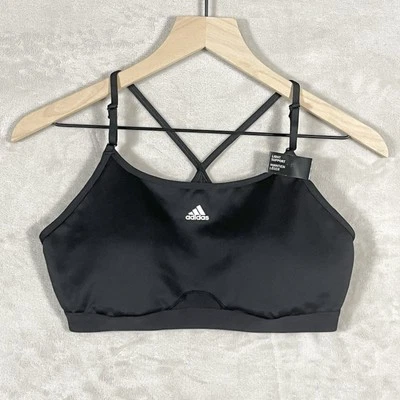 Sujetador Deportivo Adidas Talla M D-DD Negro Aeroreact Entrenamiento Soporte Ligero Foto 1 de 4