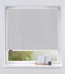 Rollo Bruno Banani Struktur grau Verdunkelung Klemmfix Sonnenschutz ohne Bohren - Bild 1 von 3