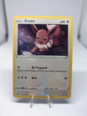 Eevee - SWSH127 - Pokemon Sword & Shield Promo Ultra Rare Holo Card NM - Image 1 of 4