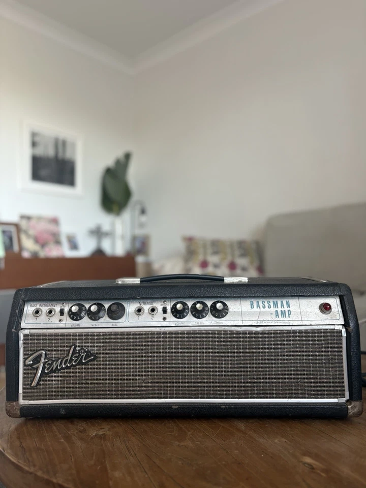 Fender Bassman Silverface 1960’s 50w (rare) - image 1 of 3