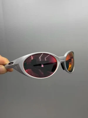 Óculos de sol Oakley Eye Jacket Redux OO9438 polarizado armação tira lentes vermelhas - Imagem 1 de 4