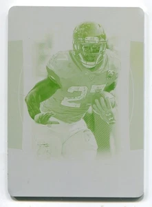 2019 National Treasures Print Plate Leonard Fournette 1/1 Jacksonville Jaguars - Picture 1 of 2