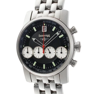 RELOJ EBERHARD CHRONO 4 CRONÓGRAFO 31041 ESFERA NEGRA/PLATEADA 40MM AUTOMÁTICO PARA HOMBRE Foto 1 de 4