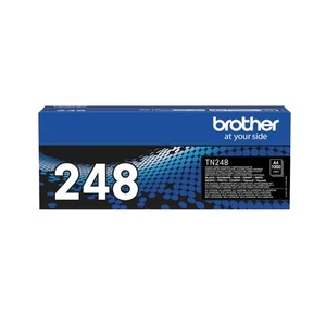 Brother Original TN-248BK Tonerkartusche Schwarz Schwarz Standard Standard - Afbeelding 1 van 3