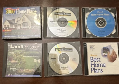 3000 Home Plans 3D Home Architect Interiors Sunset Best Land Designer  PC CD-ROM - Image 1 of 4