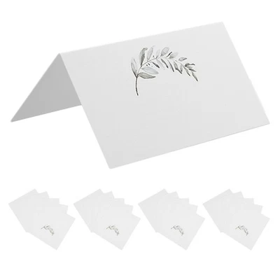  50 peças cartão assento banquete mesa conjunto cartões nome barraca lugar jantar - Imagem 1 de 4