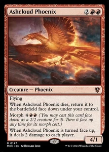 Ashcloud Phoenix Commander: Murders at Karlov Manor Regular 147 Red MTG - Bild 1 von 1