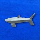The Great white Shark Figurine Abstract Style Crate & Barrel CB2 Ceramic