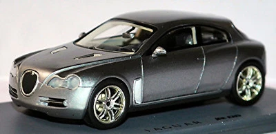 Jaguar R-D6 2003 Smoke Silver Metallic Dark-Silver 1:43 Spark - Image 1 of 4