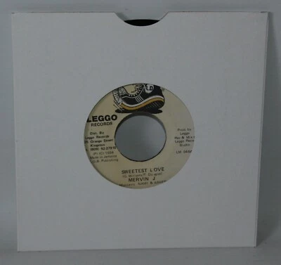 Mervin J - Sweetest Love - 1994 Jamaica Vinyl 7" Single - Leggo Records - Image 1 of 3