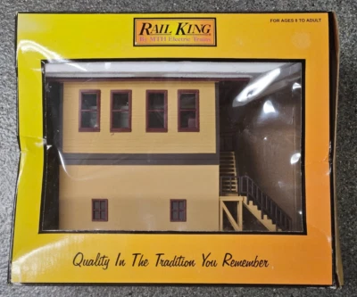 MTH RailKing 30-9031 Pittsburgh Pennsylvania Switch Tower (Open Box) LN - Image 1 of 2