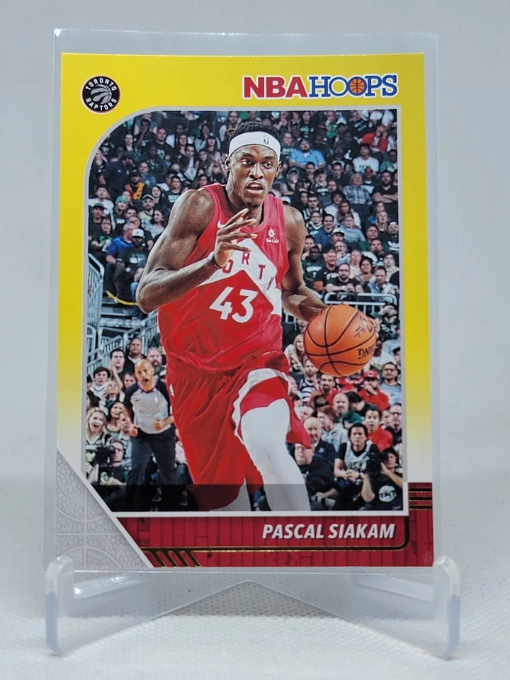 2019-20 HOOPS 182 PASCAL SIAKAM YELLOW TORONTO RAPTORS E1B - Image 1 of 1