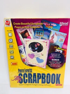 Sealed Ulead Systems Photo Express My Scrapbook Edition Complete Software  - Image 1 of 4