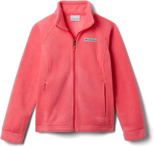 Columbia Baby Benton Springs Fleece Jacket, Bright Geranium, Youth 3/6 Month - Picture 1 of 8