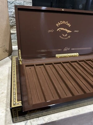 Padron 60th Anniversary leere Zigarren Humidorkiste aus Holz - Bild 1 von 4