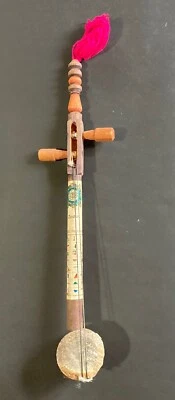 老式埃及音乐弦乐器拉巴无蝴蝶结手工制作 — 第 1/4 张图片