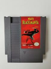 Wrath Of The Black Manta Nintendo Nes Game Cart NTSC Version Cleaned & Tested