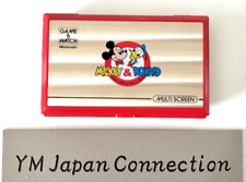 Juego y reloj vintage para Nintendo Mickey & Donald modelo DM-53 envío gratuito