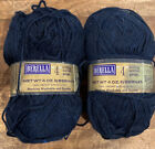 Lot Of 2 Bernat Berella Knitting Worsted Gauge 4 Yarn 100% Acrylic Gobelin Mix