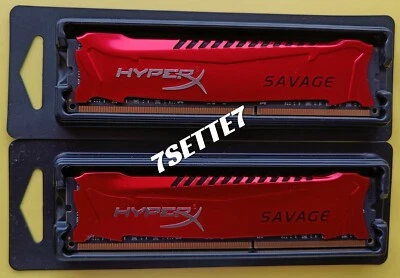 2x 8 GB (16 GB) DDR3 2133 MHz, 2 BANCHI DI MEMORIA RAM DIMM SDRAM PC3 PC DESKTOP - Immagine 1 di 4