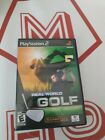 Real World Golf Playstation 2 PS2 Game Complete CIB