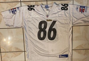 Maglia Pittsburgh Steelers Hines Ward #86 Reebok On Field Uomo XL Usata - Foto 1 di 8