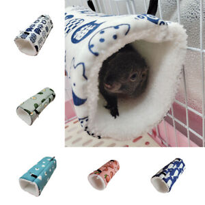 Pet Hamster Hammock Hanging Cage Nest Ferret Rat Squirrel Small Animal Bed House